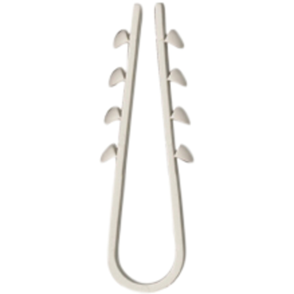 DKS 3-13 Kabel-/rørfeste diameter fra 3-13mm Hvit DKS 3-13 Kabel-/rørfeste diameter fra 3-13mm Hvit