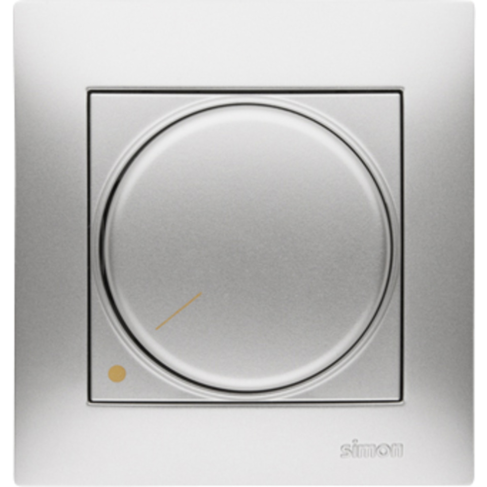 Simon Dimmer 2pol 20315W el. trafo/230V Halogen Alu