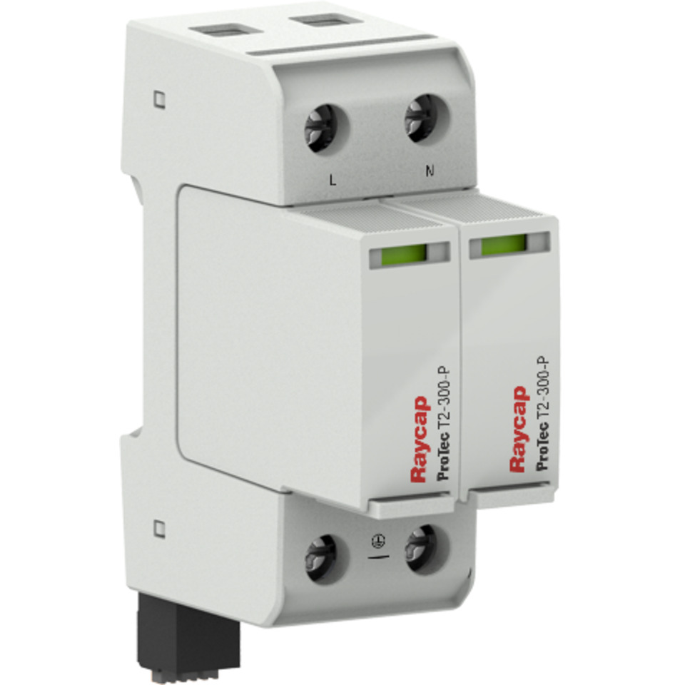 Overspenningsvern ProTec 2-pol T2-350-2+0 (385V) EFA Overspenningsvern ProTec 2-pol T2-350-2+0 (385V) EFA