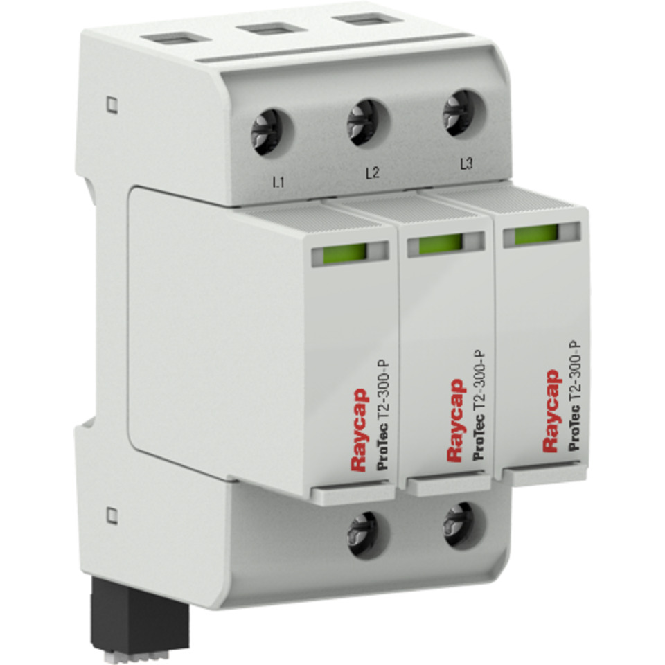 Overspenningsvern ProTec 3-pol T2-350-3+0 (385V) EFA Overspenningsvern ProTec 3-pol T2-350-3+0 (385V) EFA