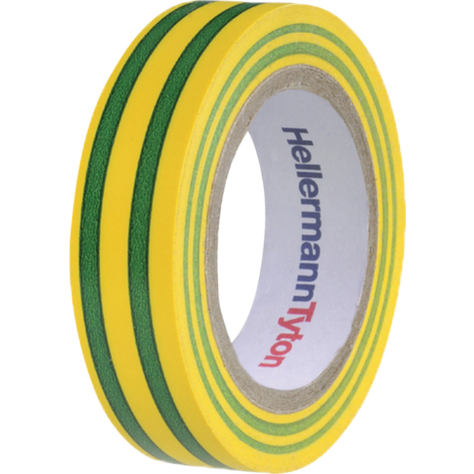 Helatape Flex 1000 19mmx20m Gul/Grønn Helatape Flex 1000 19mmx20m Gul/Grønn
