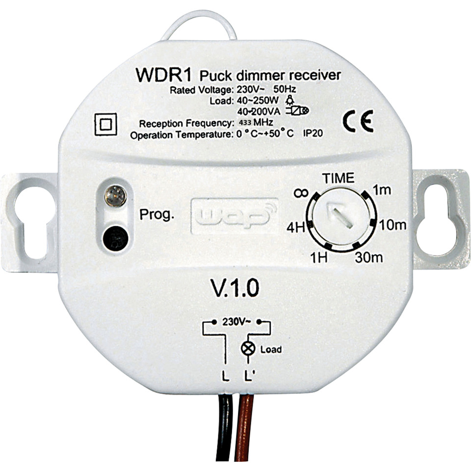 Wireless Dimmer Mottager WDR-1 Nexa Pro 433 Wireless Dimmer Mottager WDR-1 Nexa Pro 433