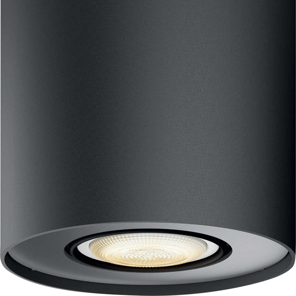 Philips Hue WA Pillar Enkel Spot 5.5W Sort Philips Hue WA Pillar Enkel Spot 5.5W Hvit