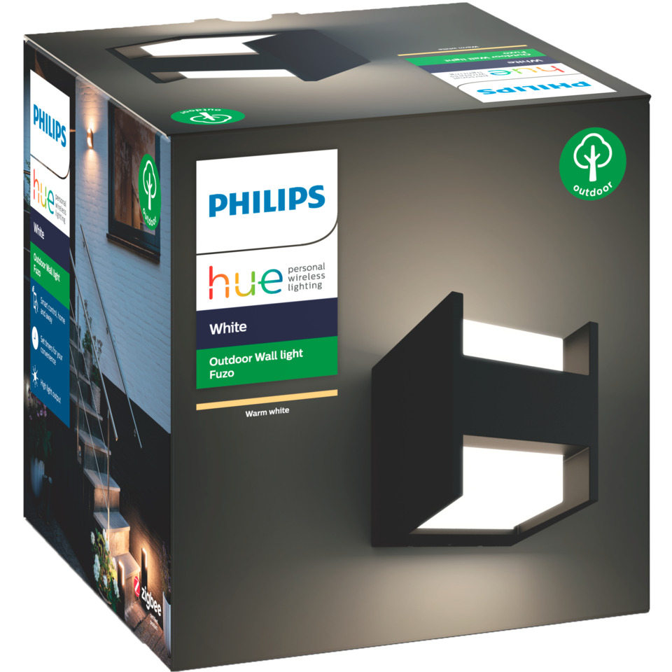 Philips Hue W Fuzo Vegglampe 3 Philips Hue W Fuzo Vegglampe 3