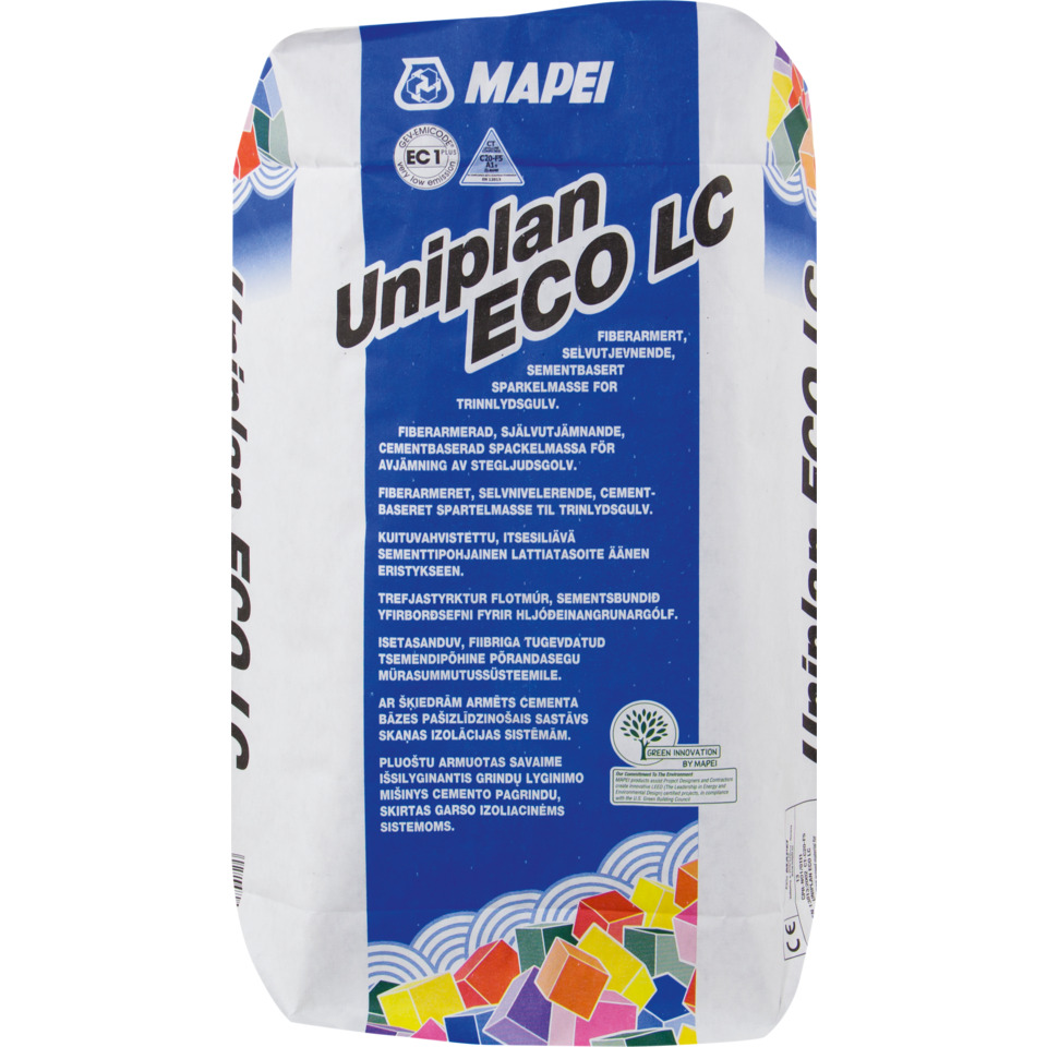 Uniplan Eco LC 20KG avrettingsmasse Uniplan Eco LC 20KG avrettingsmasse
