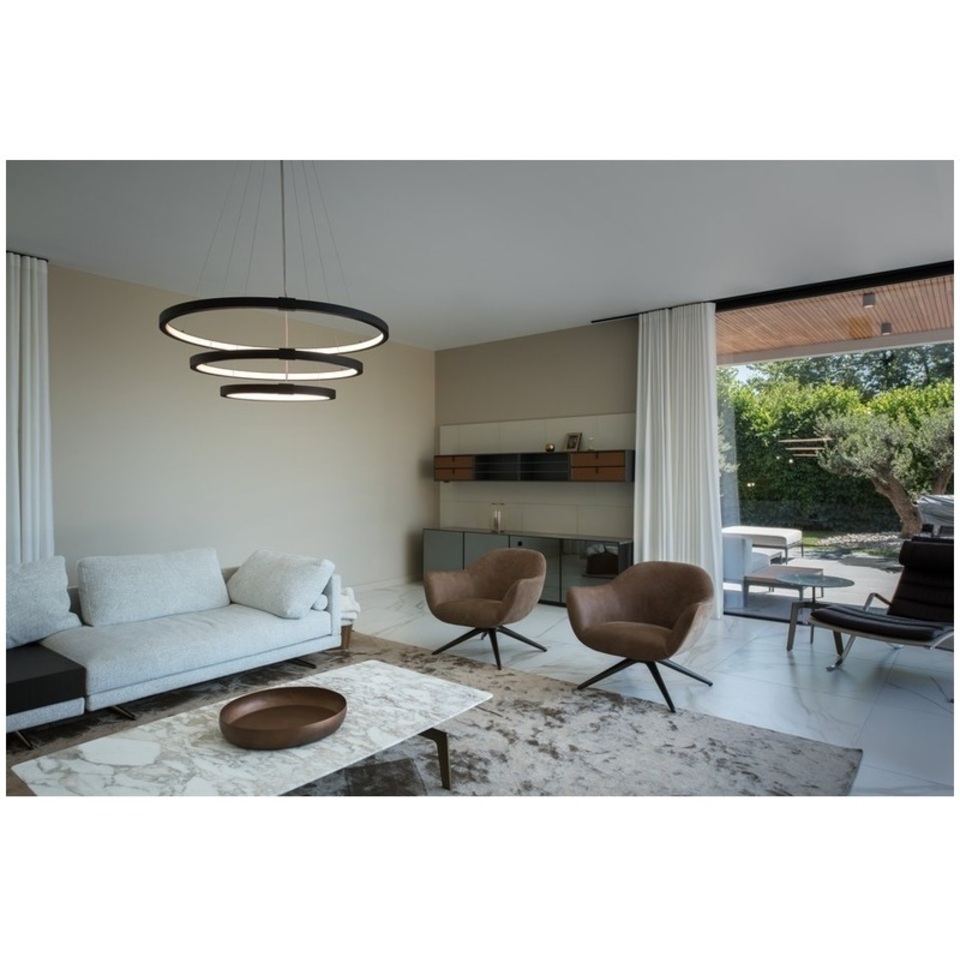 SLV One Trippel Pendellampe Dali 30004000K Sort SLV One Trippel Pendellampe Dali 30004000K Sort