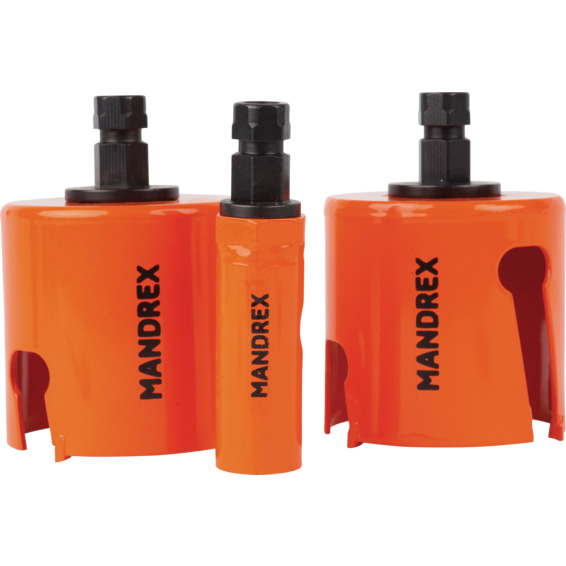 Mandrex Hullsag MXqs TCT 60mm Hurtigskift Mandrex Hullsag MXqs TCT 60mm Hurtigskift