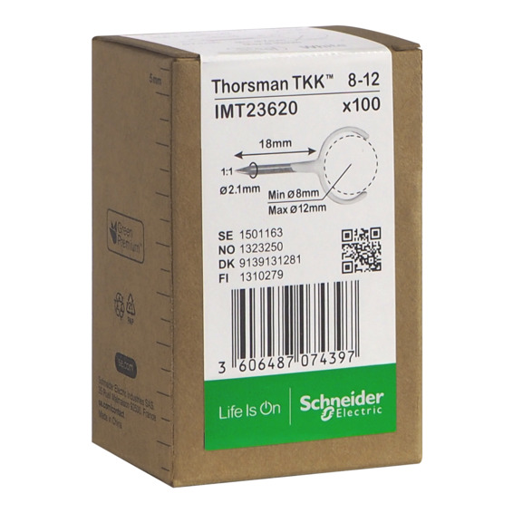 Metallklammer TKK 8-12 spiker 18mm 100stk