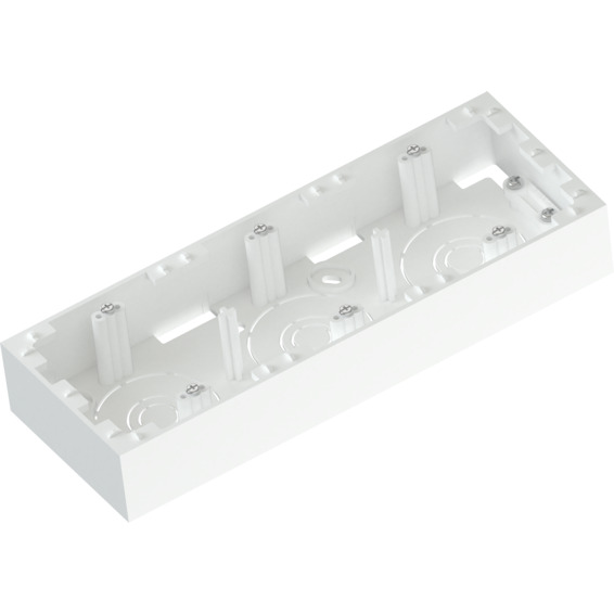 Namron Edge kappe trippel hvit 35mm