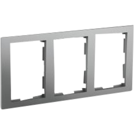 Elko Plus Ramme 3-Hull dblstikk ALU