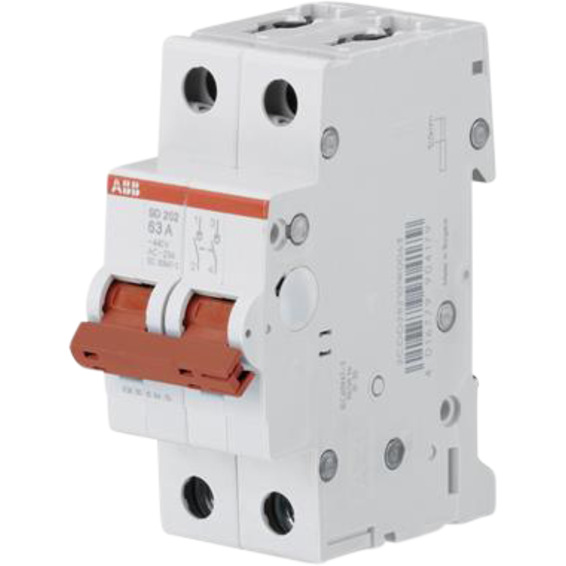 Lastbryter modulær SD202 63A-2P ABB