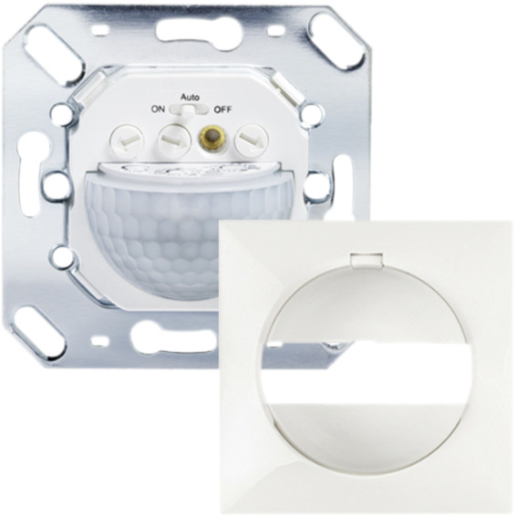 Bevegelsesdetektor Veggmontert MD 180i/R Set SKK hvit Bevegelsesdetektor Veggmontert MD 180i/R Set SKK hvit