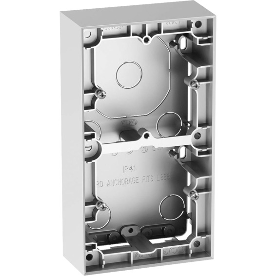 Elko Plus Dobbel Kappe 40mm ALUMINIUM