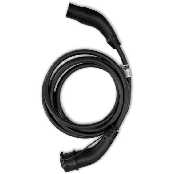 Zaptec Ladekabel Mode3 Type 2 til Type 2 32A 3fas 7,5m