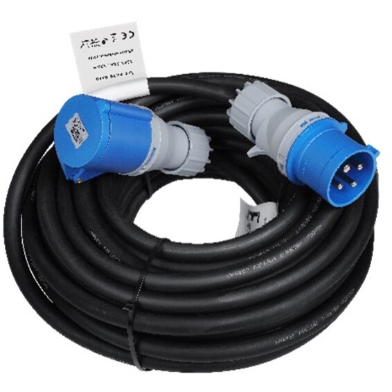 Skjøtekabel 32A 230V 4G6 25M