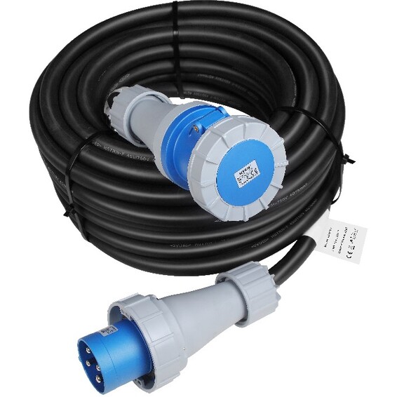 Skjøtekabel 63A 230V 4G16 25M