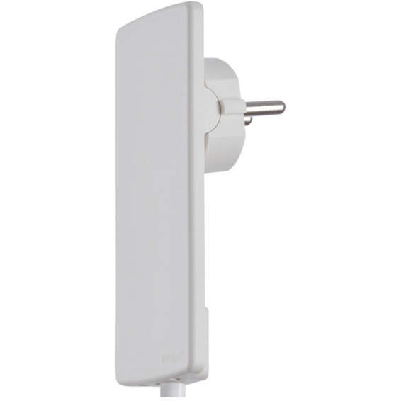 EVOline Plug - 16A skjøteledning 3 uttak. Hvit