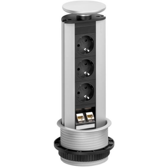 EVOline Port - 3x stikk 2RJ45 CAT6