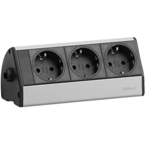 EVOline Dock - 3x stikk. Tilførsel side