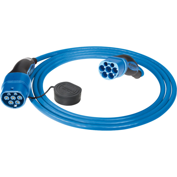 Ladekabel Mode3 TYPE 2 til TYPE 2 32A 1FAS 4m Ladekabel Mode2 TYPE 2 8m | Elektroimportøren AS