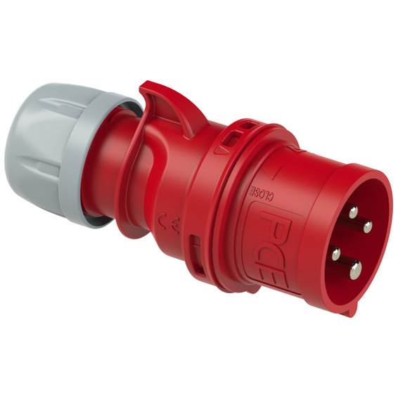 Støpsel Fasevender 16A 3Pol+J 400V 6H IP44