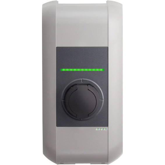 Elbillader P30e 2,3-7,4kW TYPE 2 kontakt KEBA Elbillader P30e 2,3-7,4kW TYPE 2 kontakt KEBA