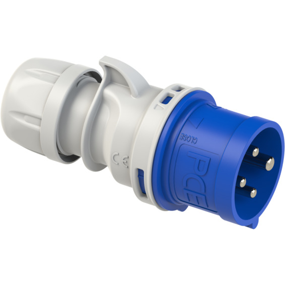 Støpsel Fasevender 16A 3Pol+J 230V 9H IP44