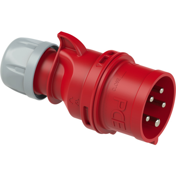 Støpsel Fasevender 16A 3Pol+N+J 400V 6H IP44