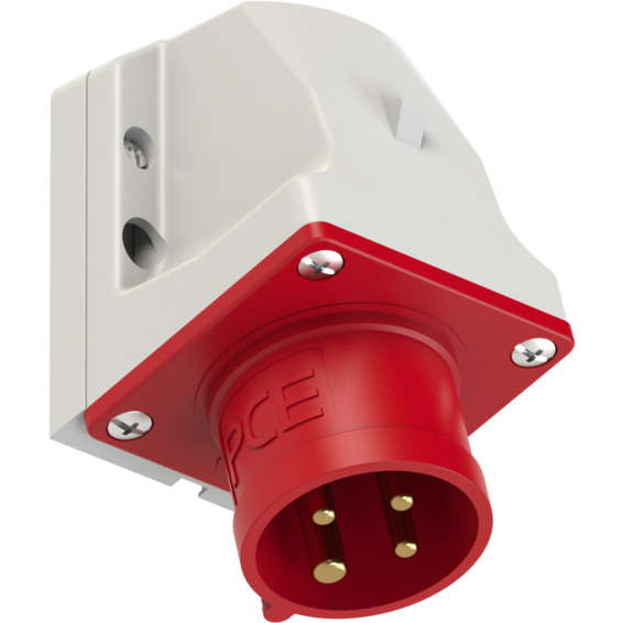 Apparatinntak IP44 16A 3P+J 400V 6H