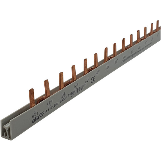 Samleskinne stift S2/10 L1-L2 10mm² 1m