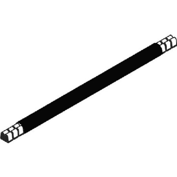 Lask enkelisolert 16mm² sort 29cm