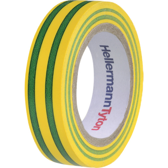 Helatape Flex15 15mmx10m Gul/Grønn