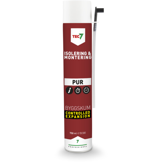 Tec7 PUR Byggskum 750ml