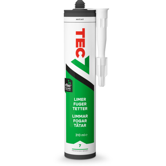 Tec7 Hvit 310 ml Novatech