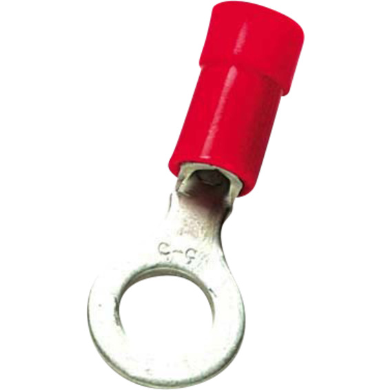 Isolert ringkabelsko A1543R Rød 0,5-1,5mm² Isolert ringkabelsko A1543R Rød 0,5-1,5mm²
