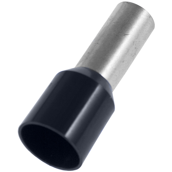 Isolert endehylse 6.0mm2-12 Sort
