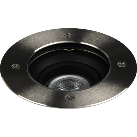 Unilamp ZET1 9011 Round Tilt GU10 50W IP67 Stål Unilamp ZET1 9011 Round Tilt GU10 50W IP67 Stål