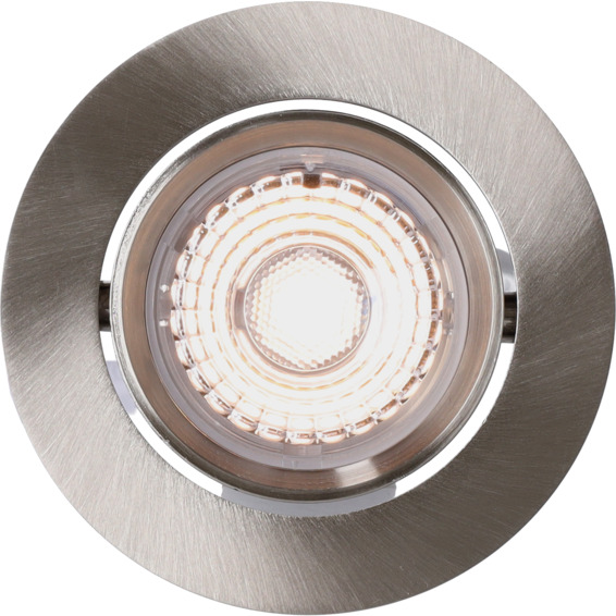 Alfa Downlight 10W børstet stål Alfa Downlight 10W børstet stål