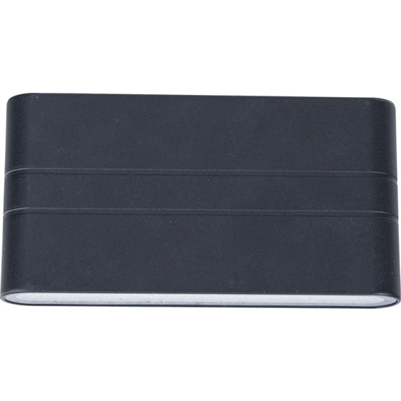Namron Ada Vegglampe 2x3w Sort