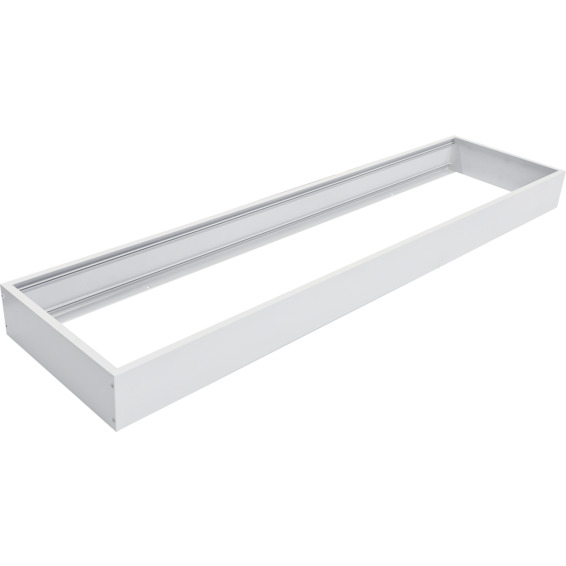 Namron påveggsramme til led panel back-lit 120x30 90mm hvit