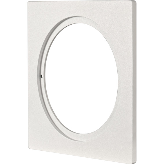 Namron Alfa downlightramme firkant enkel matt hvit