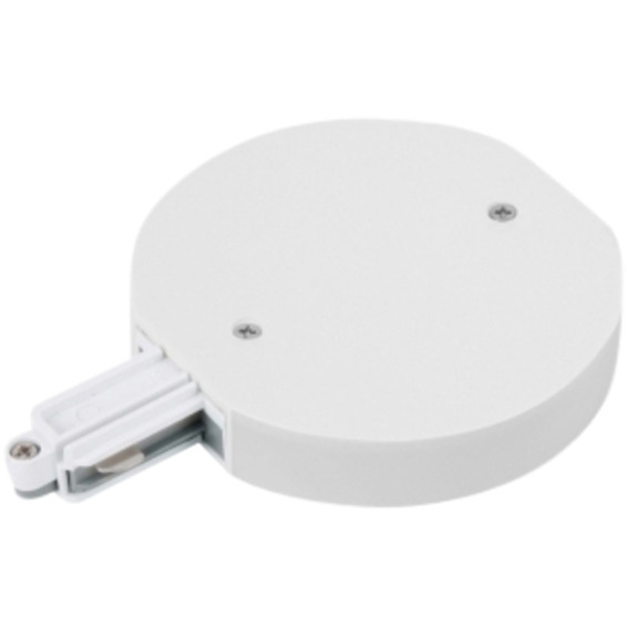 Q-Light Q track tilkobling rund høyre hvit