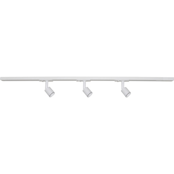Namron Rock Skinnesett 3 Spot 240V Hvit RAL 9002