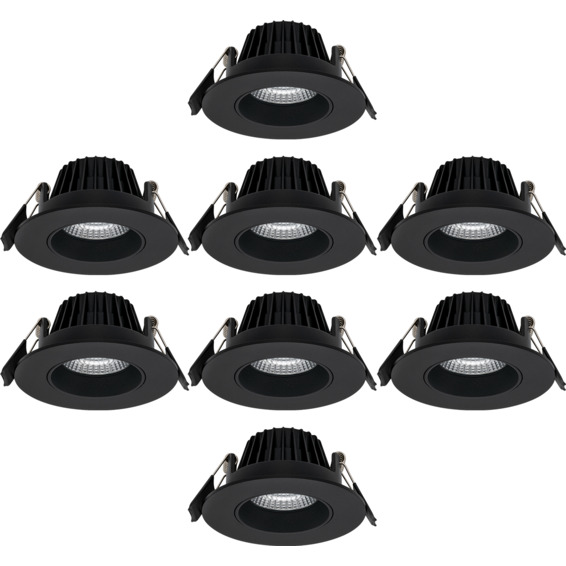 Norlux Icarus 450lm 927 36° 7W BK phasecut Isosafe 8-pack