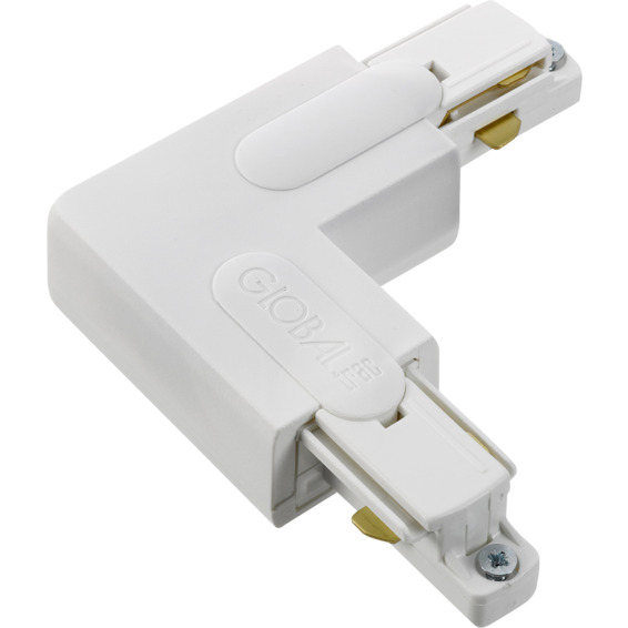 Norlux Global Base L-feed L90° (inside) 1-circuit WH