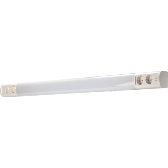 Norlux Areto 1600lm 830/840 13W 1100mm WH w/Sockets