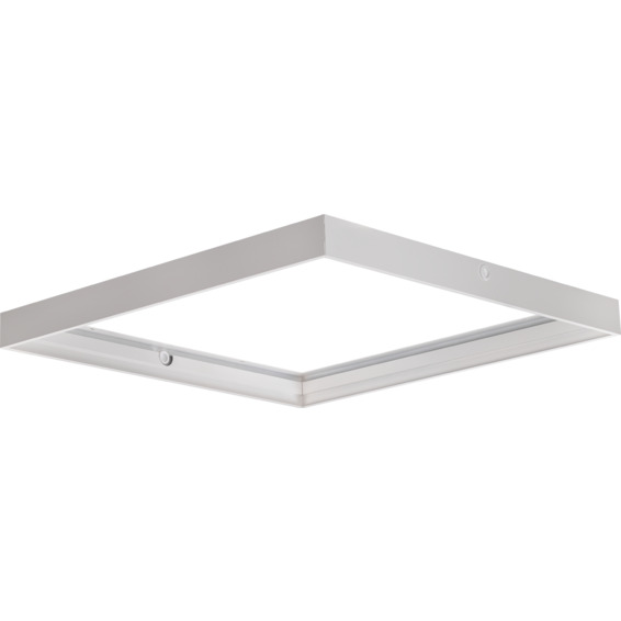 Norlux Surface mount Frame Kit for Panel BL 595x595x62 WH