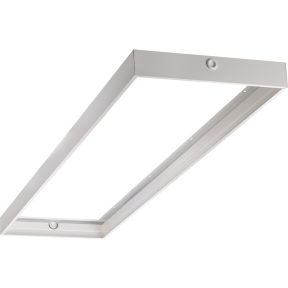 Norlux Surface mount Frame Kit for Panel BL 295X1195x62 WH