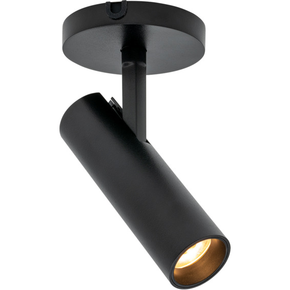 Norlux Tania Mini Slim Surface 850lm 927 36° 9W BK phasecut