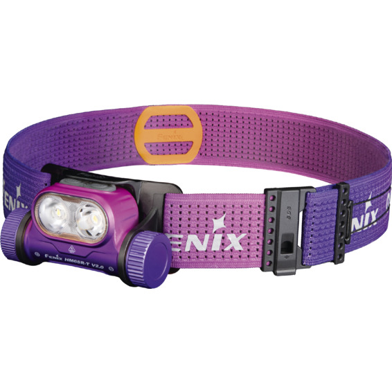 Fenix hodelykt HM65R-T v2 1600lm oppladbar nebula